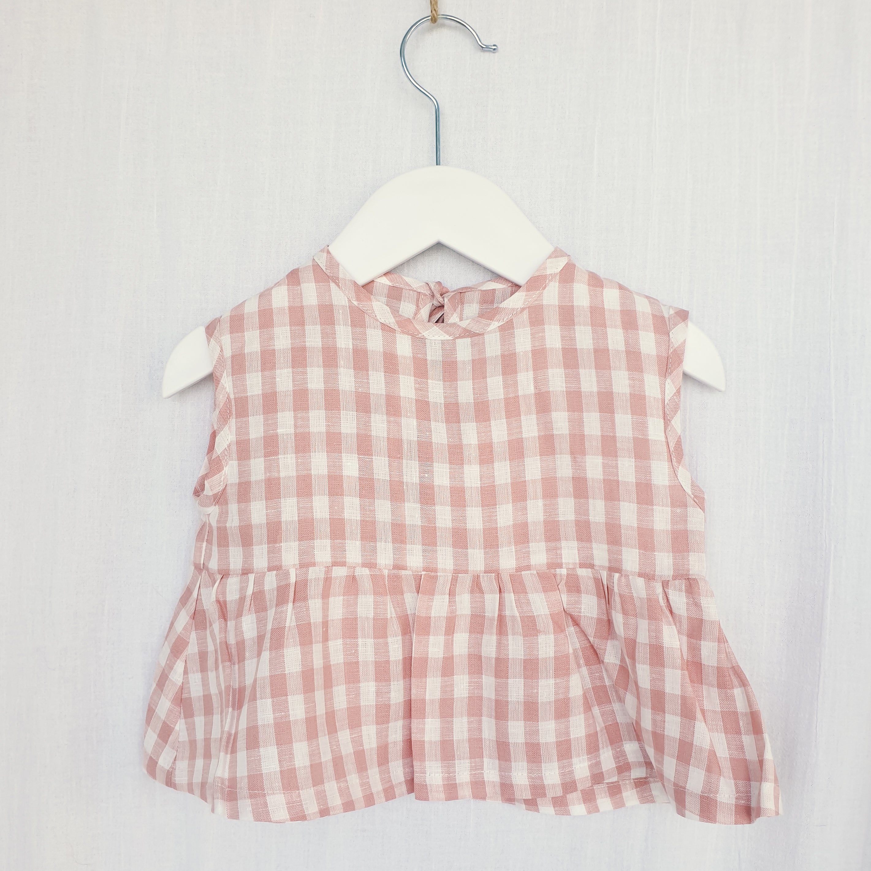 Camila Top - Gingham