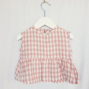 Camila Top - Gingham