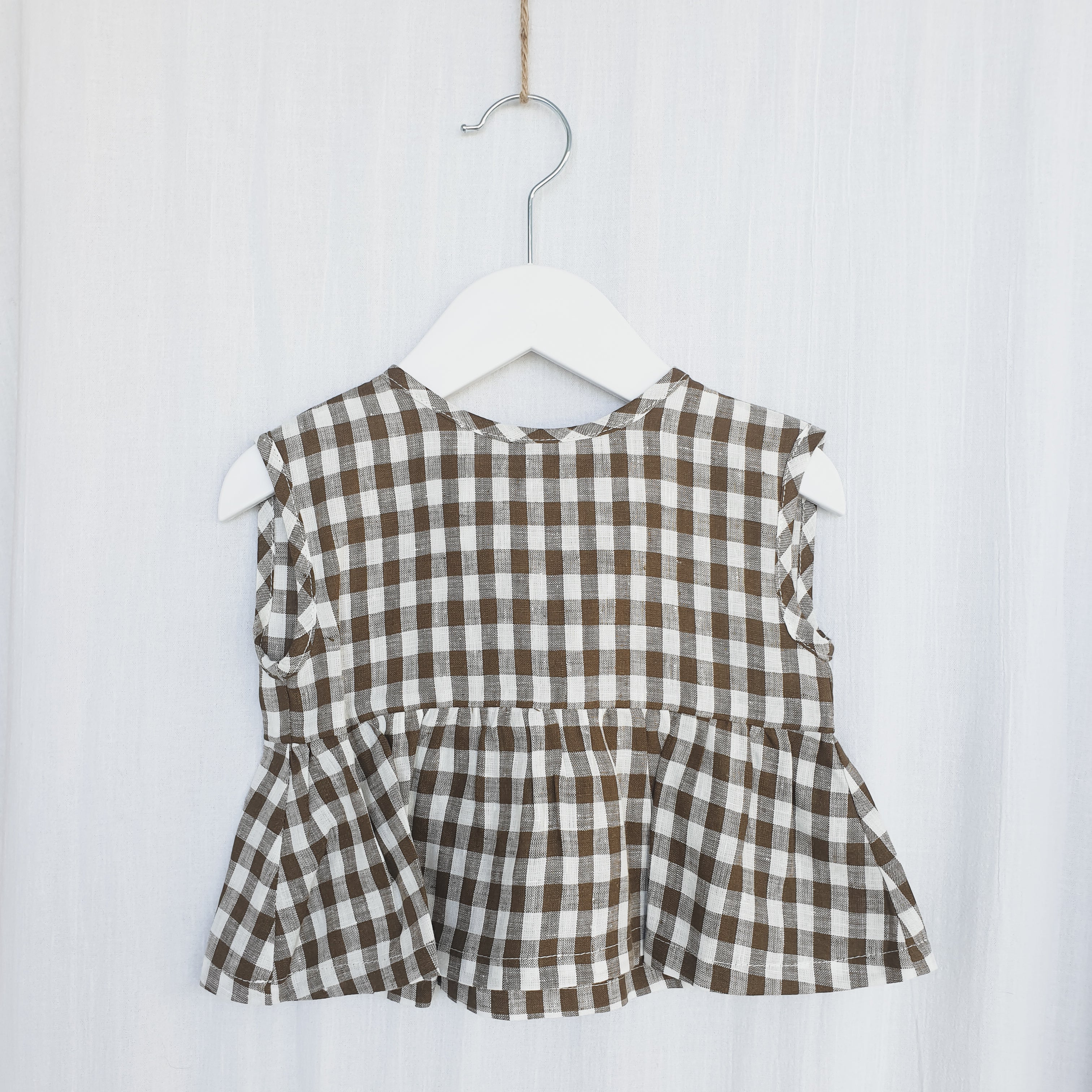 Camila Top - Gingham
