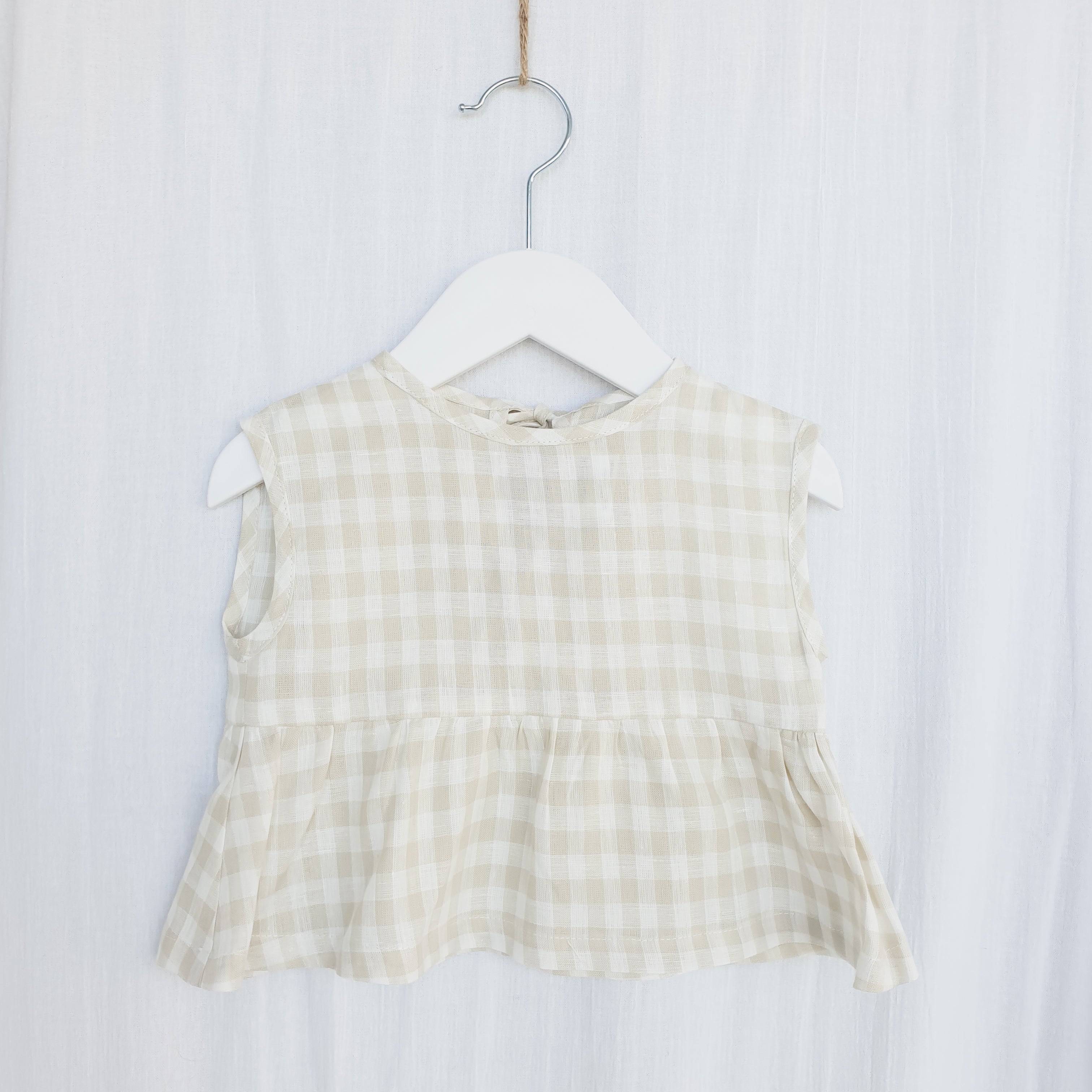Camila Top - Gingham