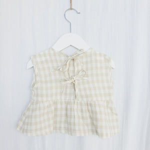 Camila Top - Gingham