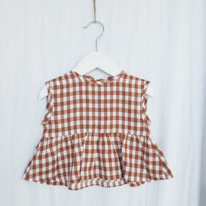 Camila Top - Gingham
