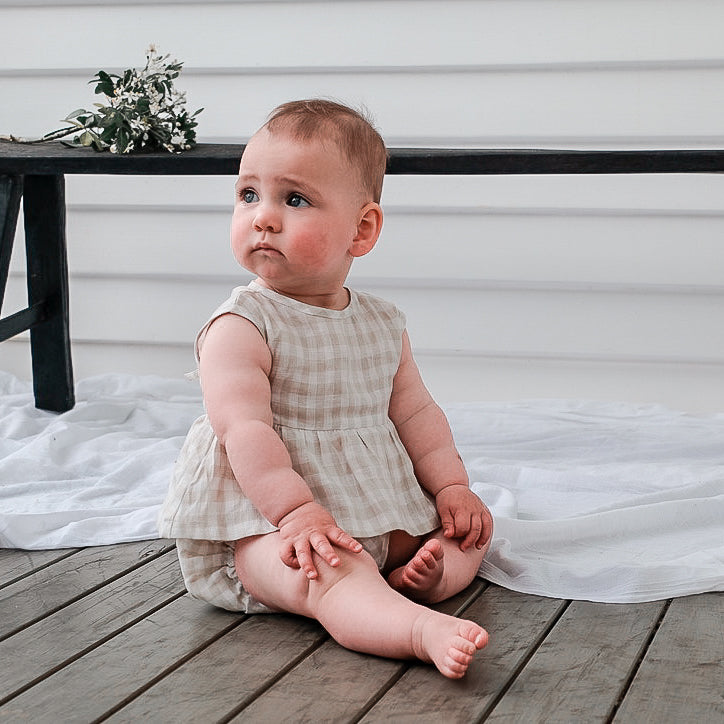 Camila Top - Gingham